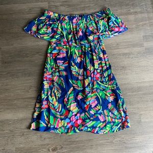 NWT off shoulder Hawaiian dress